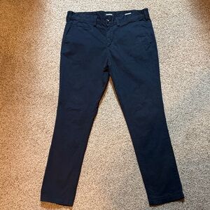 Express Men's Dark Blue Chinos